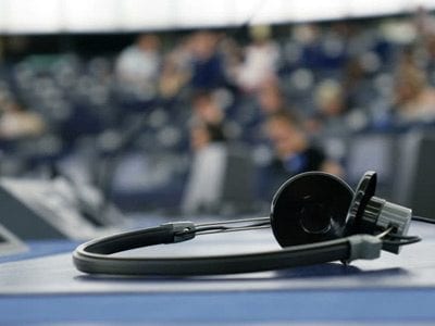 Cască receptor interpretare simultană wireless București