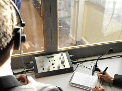 Consolă interpretare simultană Bosch închiriere evenimente București